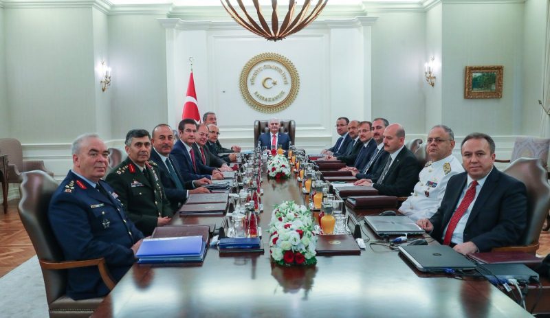 Թուրքիայի բարձրագույն ռազմական խորհրդի նիստ. 02.08.2017 թ.
