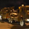 Թուրքիան զինտեխնիկայի նոր շարասյուն է ուղարկում Սիրիայի սահման
