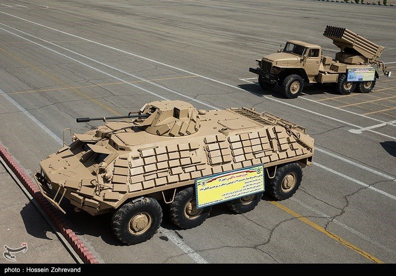 Իրանի բանակի «Հեյդար-7» զրահափոխադրիչը