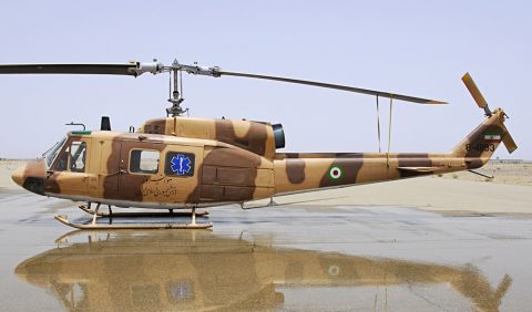 Bell-214 ուղղաթիռ. Իրանի ԶՈւ