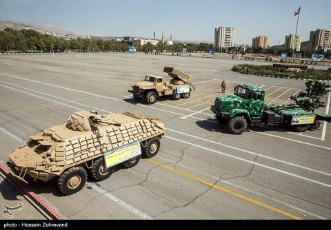 Իրանի բանակի նոր հրետանային համակարգերը և զրահափոխադրիչը