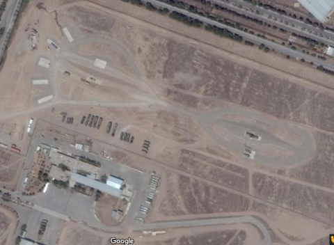 Ս-300 ԶՀՀ-ի արձակման 4 կայանի համար նախատեսված դիրք Թեհրանի Մեհրաբադ օդանավակայանում։ Նկարում երևում են կայանված 2 արձակման կայան, 2 լիցքավորող մեքենա և 2 ռադար։