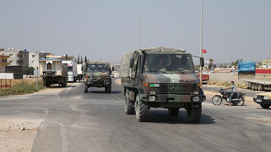 Թուրքիայի ԶՈւ հատուկջոկատայինների տեղափոխող զինվորական մեքենաները հասել են Հաթայ նահանգ