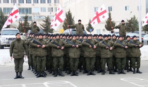 Վրաստանի ՆԳՆ զորակոչիկ-զինծառայողներ