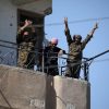 «Սիրիայի դեմոկրատական ուժեր» խմբավորման (SDF) մարտիկները Ռաքքայում