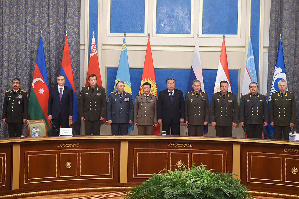 Տաջիկստանի նախագահն ընդունել է ԱՊՀ երկրների ՊՆ ղեկավարներին․ Հայաստանից՝ ՊՆ առաջին տեղակալ Արտակ Զաքարյան