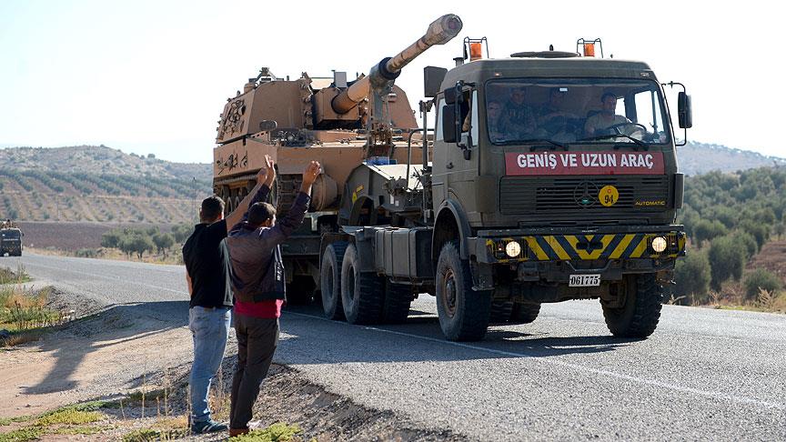 Թուրքիայի ԶՈւ հաուբիցների նոր խմբաքանակը տեղակայվել է թուրք-սիրիական սահմանին