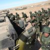 Հայաստանում ՌԴ ԶՈւ 102-րդ ռազմաբազայի զինծառայողները պարապմունքների ընթացքում