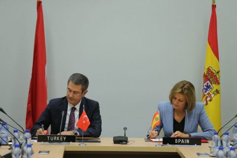 Թուրքիայի և Իսպանիայի պաշտպանության նախարարները
