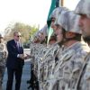 Էրդողանը Կատարում հանդիպել է թուրքական ռազմաբազայի զինծառայողներին