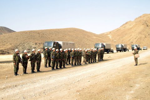 Ադրբեջանի ԶՈւ հրետանավորները վարժանքներ են անցկացրել Նախիջևանումրժանքներ են անցկացրել Ադրբեջանում