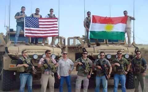 Իրաքյան քրդերի Փեշմարգա զորաջոկատների և Իրաքում ԱՄՆ բանակի զինծառայողներ