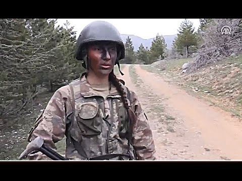 Թուրքիայի ժանդամերիայի կին զինծառայող