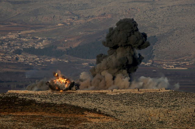 Թուրքական զինուժը ռմբակոծում Սիրիայի քրդերի Աֆրին շրջանը