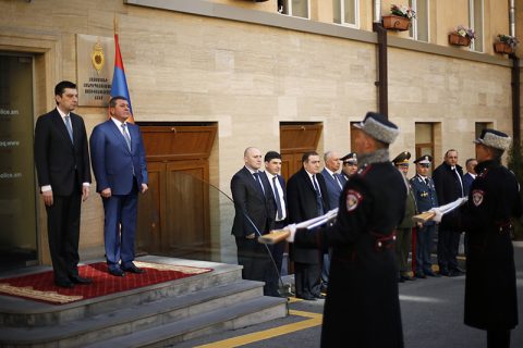 Վրաստանի ՆԳՆ նախարարը Հայաստանում