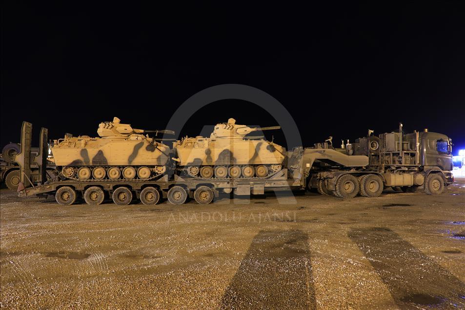 Թուրքիայի ԶՈւ ACV-15 ՀՄՄ-ների խմբաքանակն ուղևորվում է Աֆրին. 11.02.2018