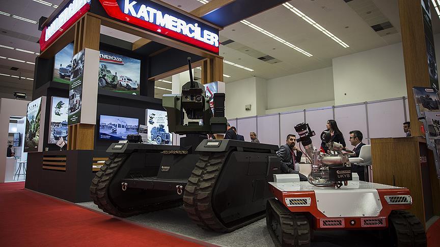 Թուրքական Katmerciler ընկերության արտադրության ցամաքային հեռակառավարվող մարտական ռոբոտներ 