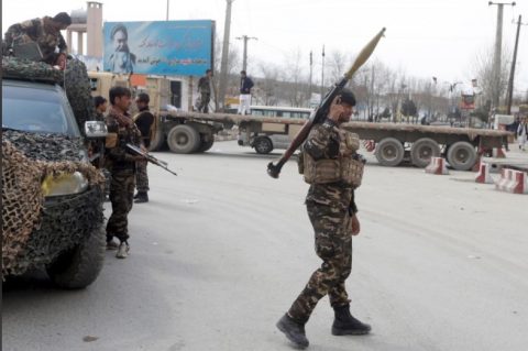 Աֆղանստանի անվտանգության ուժայինները Քաբուլում՝ ահաբեկչության վայրում