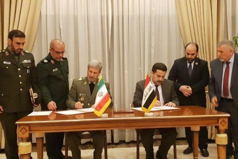 Իրանի պաշտպանության նախարարը և Իրաքի արդյունաբերության նախարարը փոխըմբռնման հուշագիր են ստորագրում
