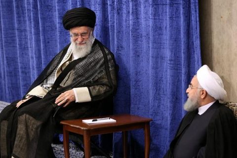 Իրանի հոգևոր առաջնորդ Ալի Խամենեին և նախագահ Հասան Ռոհանին