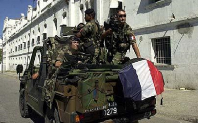 Սիրիայում Ֆրանսիայի ԶՈւ զինծառայողներ (արխիվ)