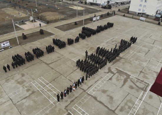 ՌԴ ռազմական ոստիկանները իրենց մշտական տեղակայման վայրում, լուսանկարը՝ ՌԴ ՊՆ կայքից