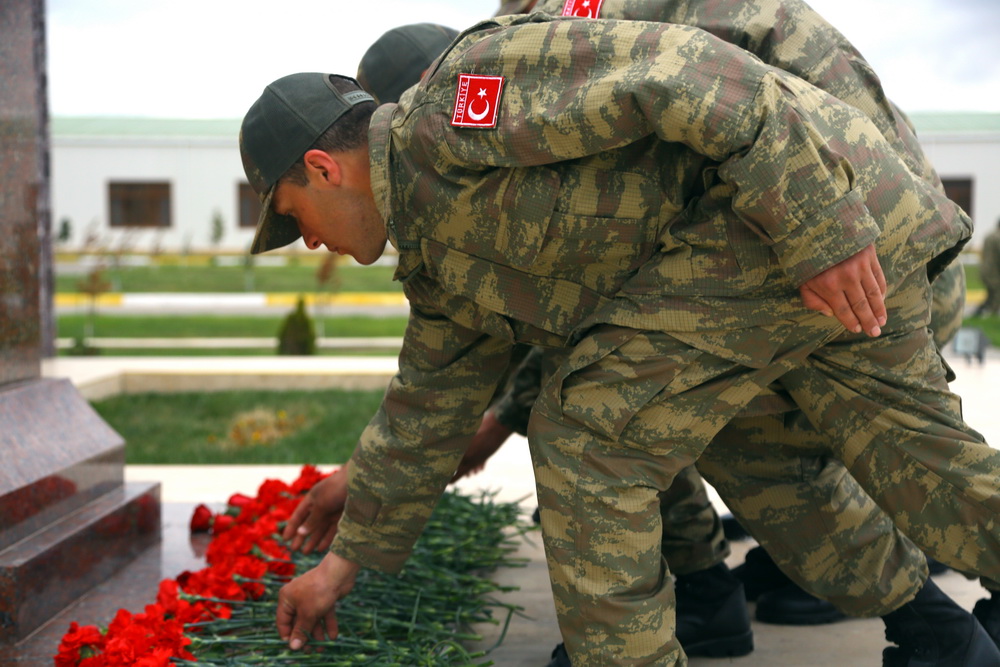 Թուրք զինծառայողները Ադրբեջանում