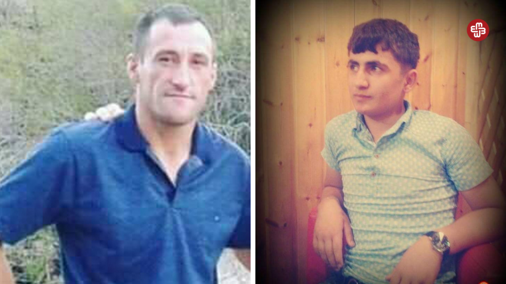 Օգոստոսի 8-ին սպանված ադրբեջանցի զինծառայող Վյուսալ Նիզամի օղլու Յուսիֆովը (Vüsal Nizami oğlu Yusifov) (ձախից) և վիրավորված ավագ լեյտենանտ Մուսա Իբրահիմովը (Musa İbrahimov)