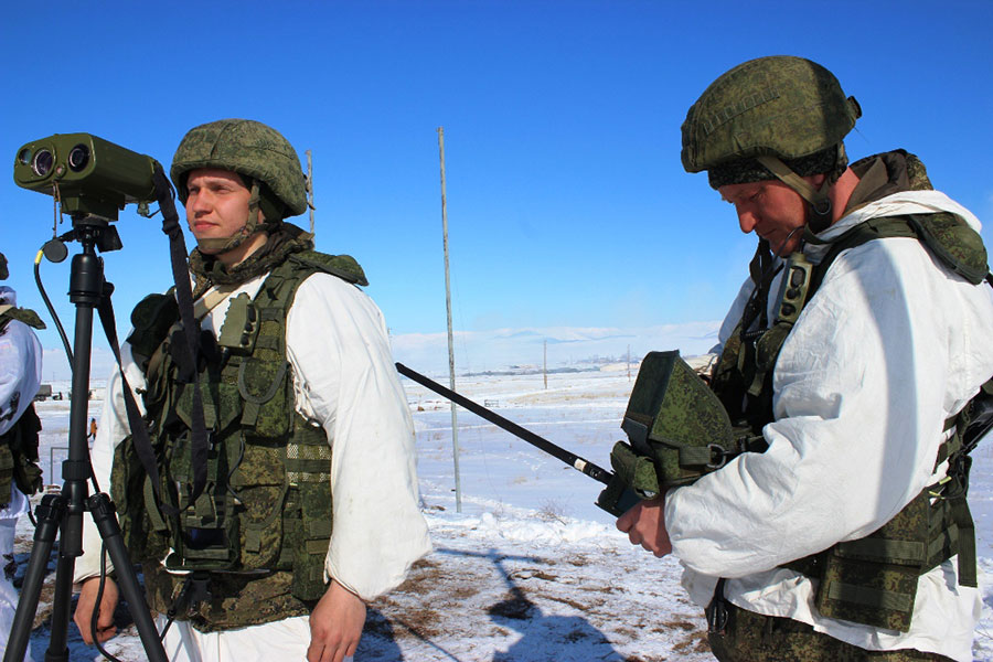 102-րդ ռազմաբազայի հետախույզները «կամխուդ» զորավարժարանում․ նկարը՝ ՌԴ ՊՆ կայքի