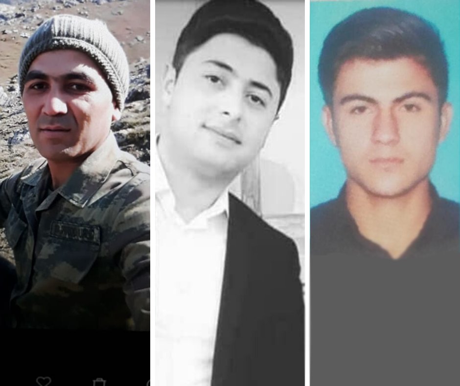 2020թ․ հուլիսի 12-ին սպանված ադրբեջանցի զինծառայողները