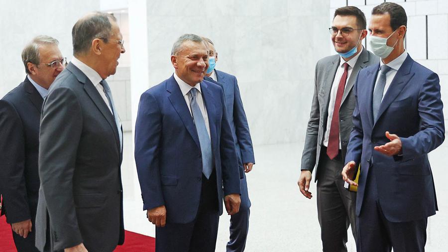 ՌԴ ԱԳՆ Սերգեյ Լավրովը հանդիպել է Սիրիայի նախագահ Բաշար Ասադին։